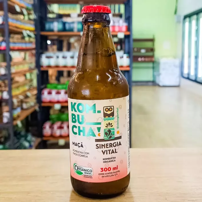 KOMBUCHA ORG. MAÇÃ C/CANELA PROMOÇÃO