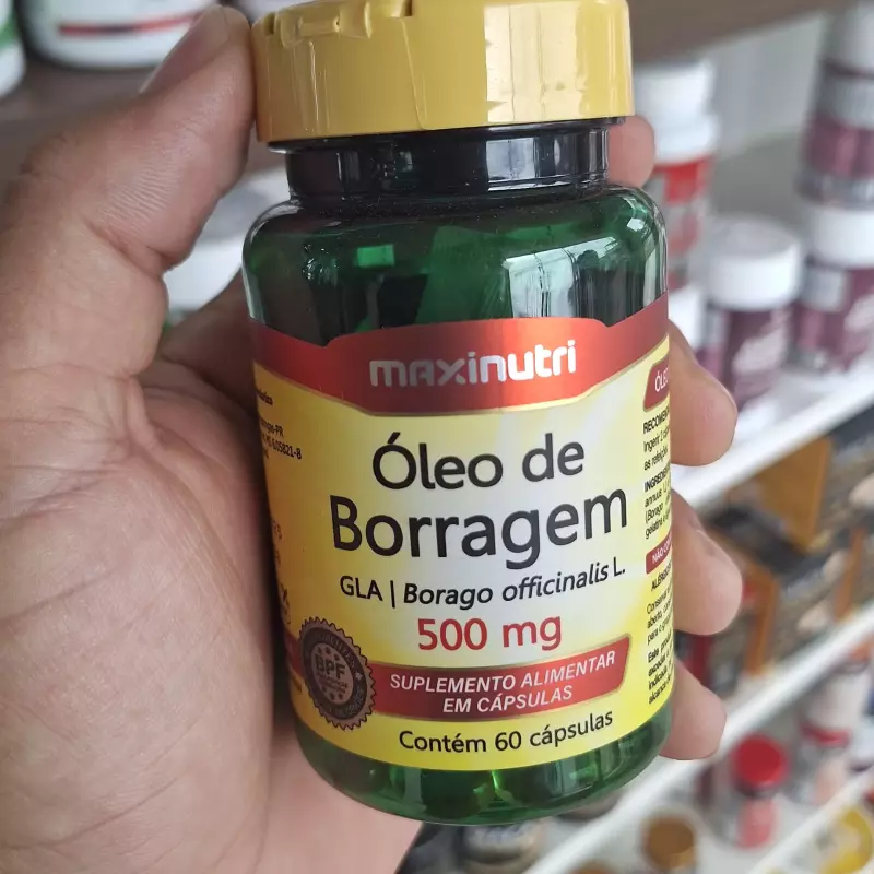 Óleo de borragem 60 caps