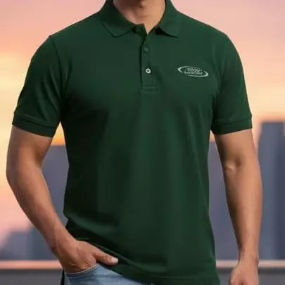 Polo Micro-Piqué Verde Botella