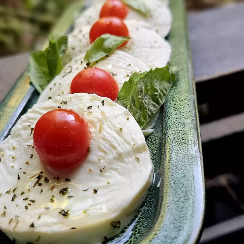 Ensalada caprece instagrameable