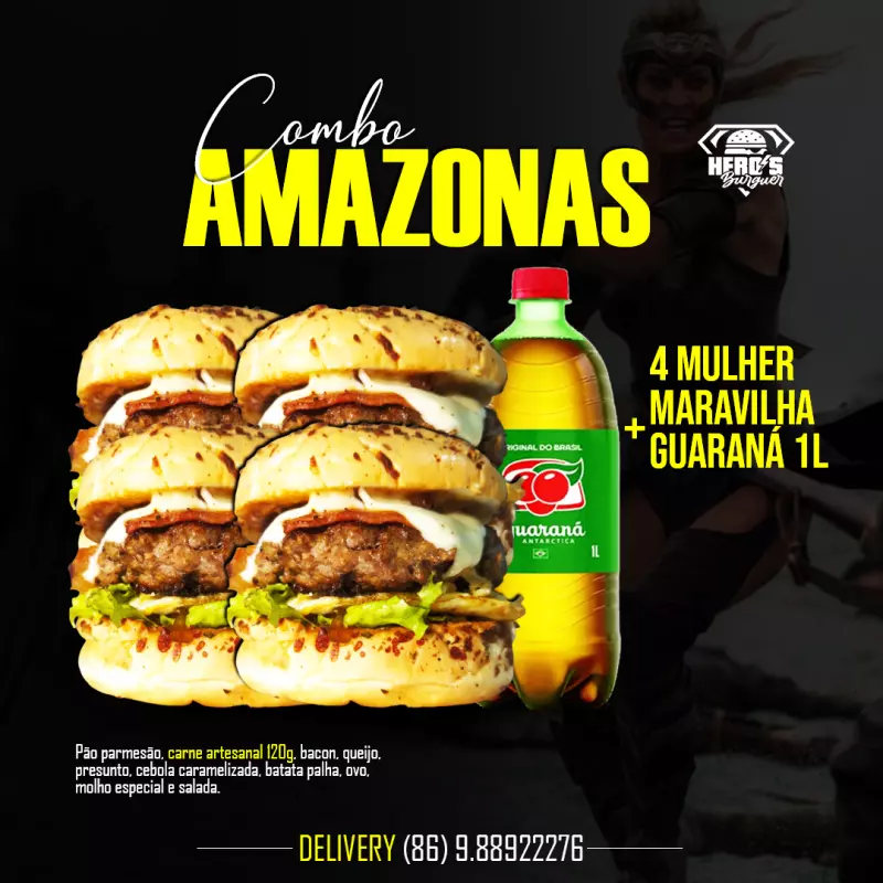 COMBO AMAZONAS + GUARANÁ 1L