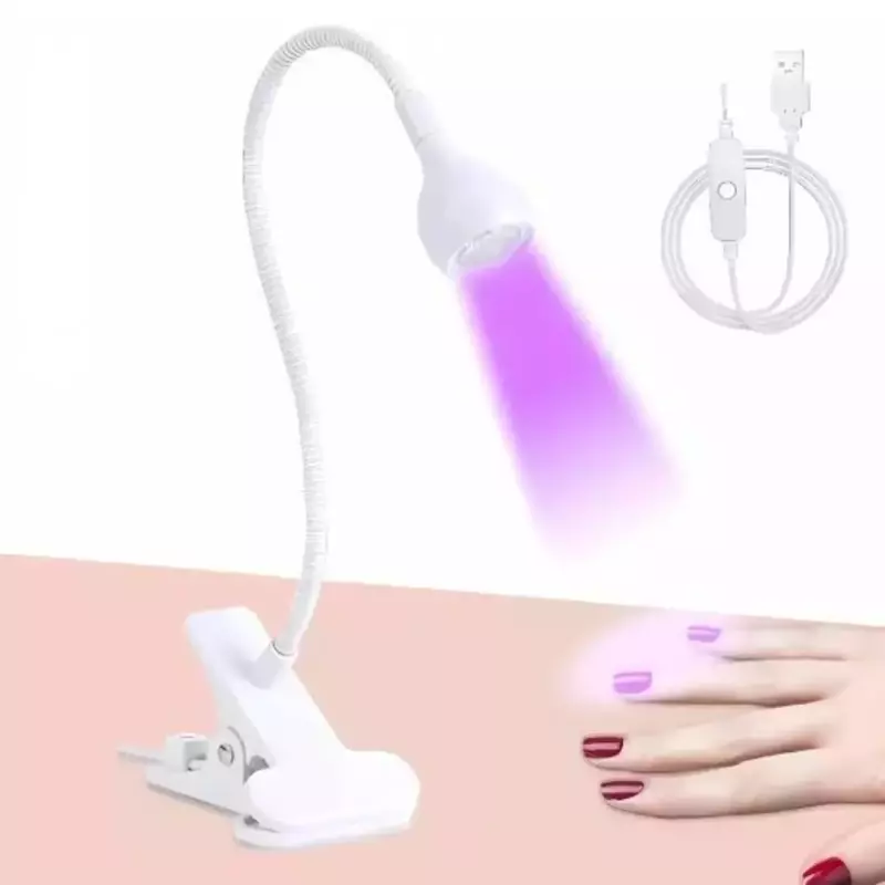 Luminaria LED UV Unha Clipe F1 Luxo