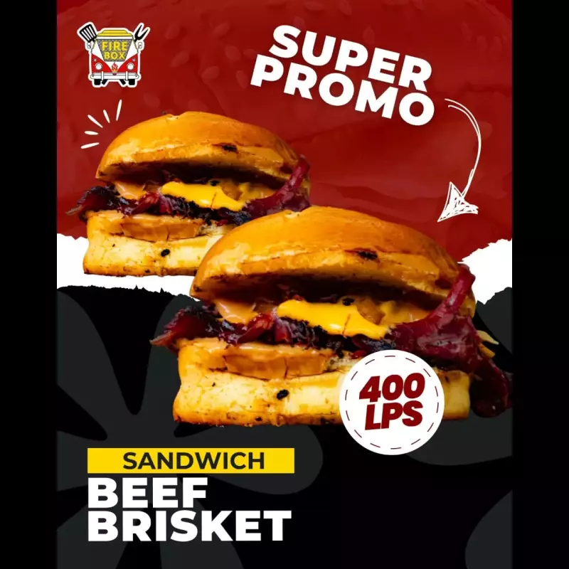 Beef Brisket Sandwich Promo 2x400