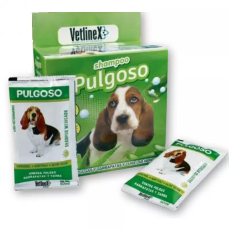 Shampoo Pulgoso 50 ML Sachet