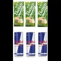 COMBO ÁGUA DE COCO E ENERGÉTICO