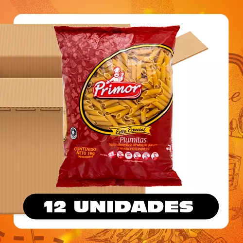 Bulto PrimorEsp Pasta Plumas 1kg
