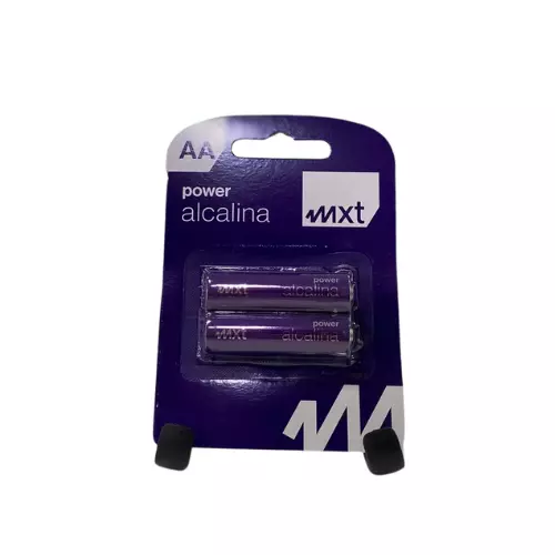 PILHA ALCALINA MXT AA C/2