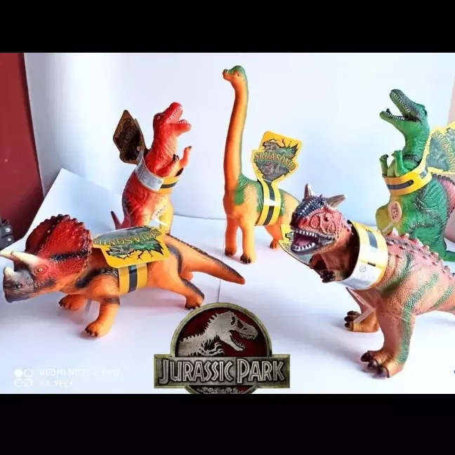 Set De 5 Dinosaurios Medianos