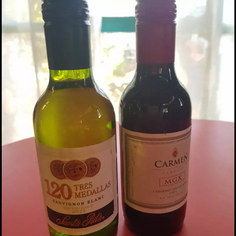 Vino blanco 200cc