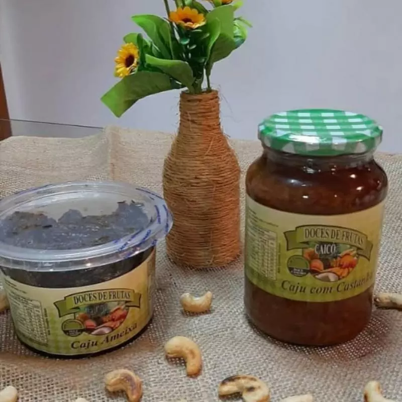 Doce Caseiro de Caju - três sabores