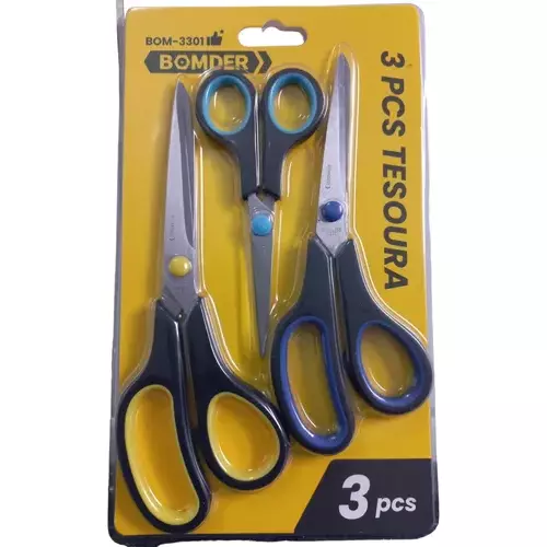 KIT TESOURAS BOMBER BOM-3301