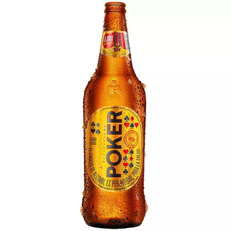 Cerveza póker 1 litro