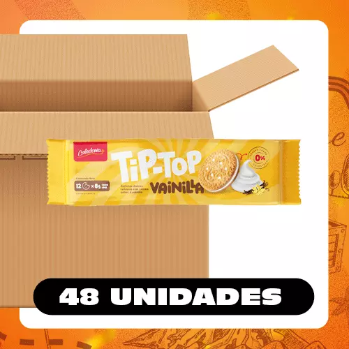 Bulto Tip Top Galleta Vainilla 96g