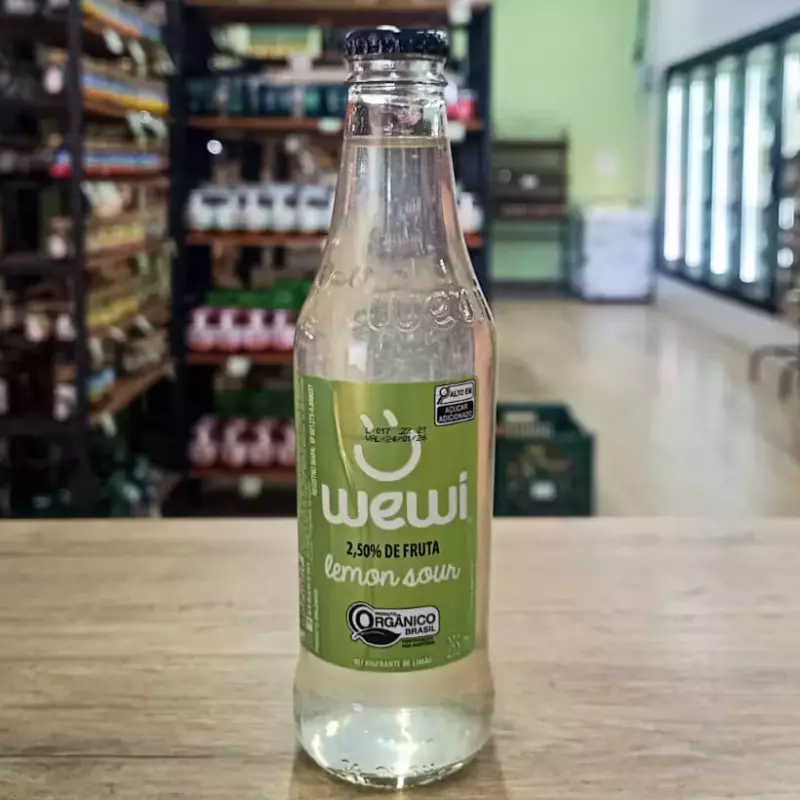 REFRIGERANTE LIMÃO ORG. GARRAFA