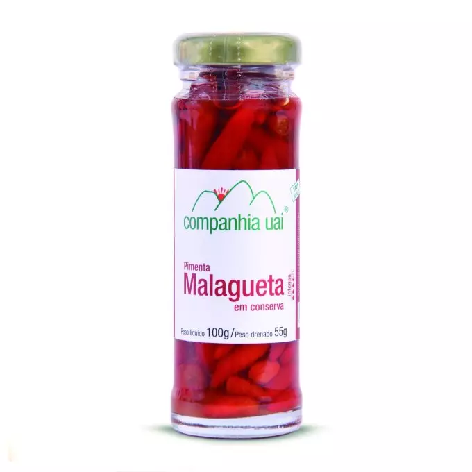 PIMENTA MALAGUETA VERMELHA EM CONSER