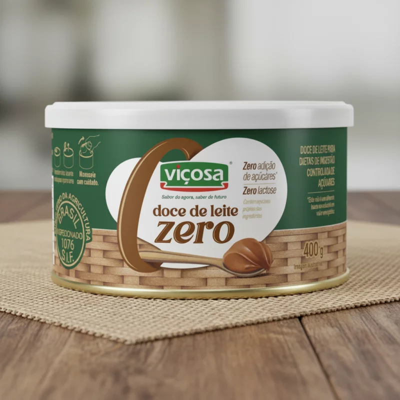 Doce de leite VIÇOSA 0 açúcar/lactos
