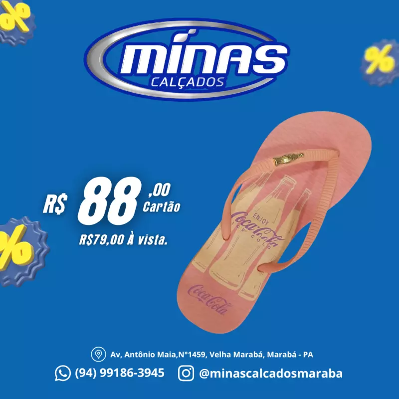 Chinelo Salmão RF:CC4835