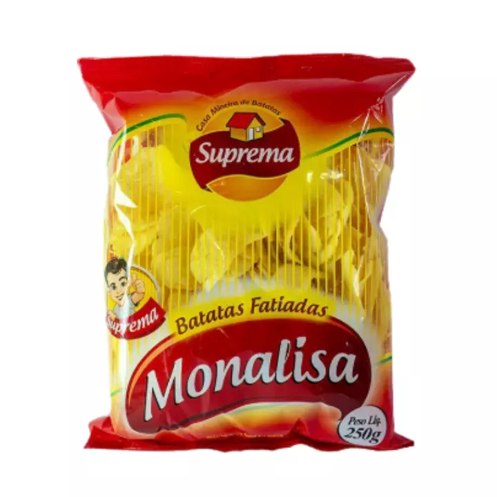 Batata Chips Fatiadas