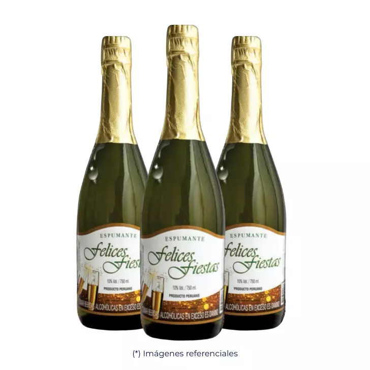 Champagne Felices Fiestas