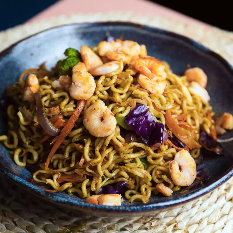 Yakissoba de Camarão