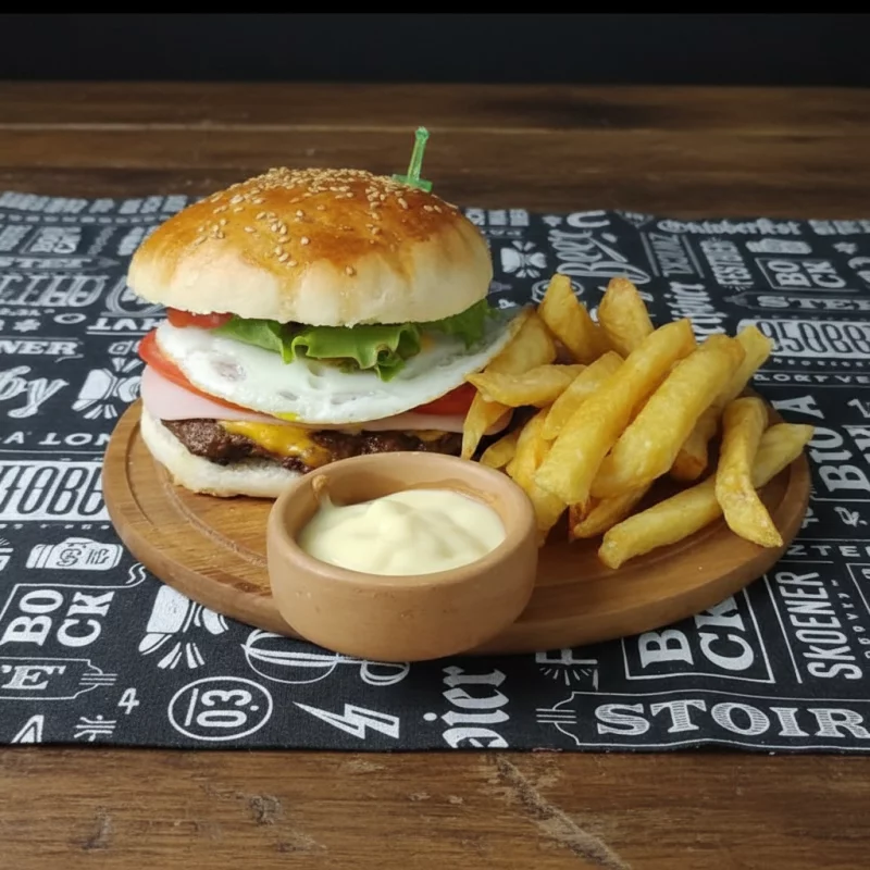 Hamburguesa 9 de Julio