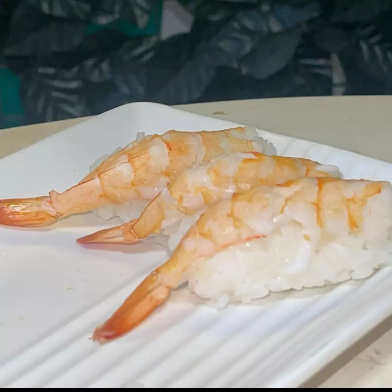 Sushi de camarão