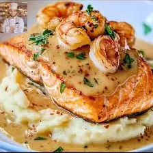 SALMON A LA CAMARONERA