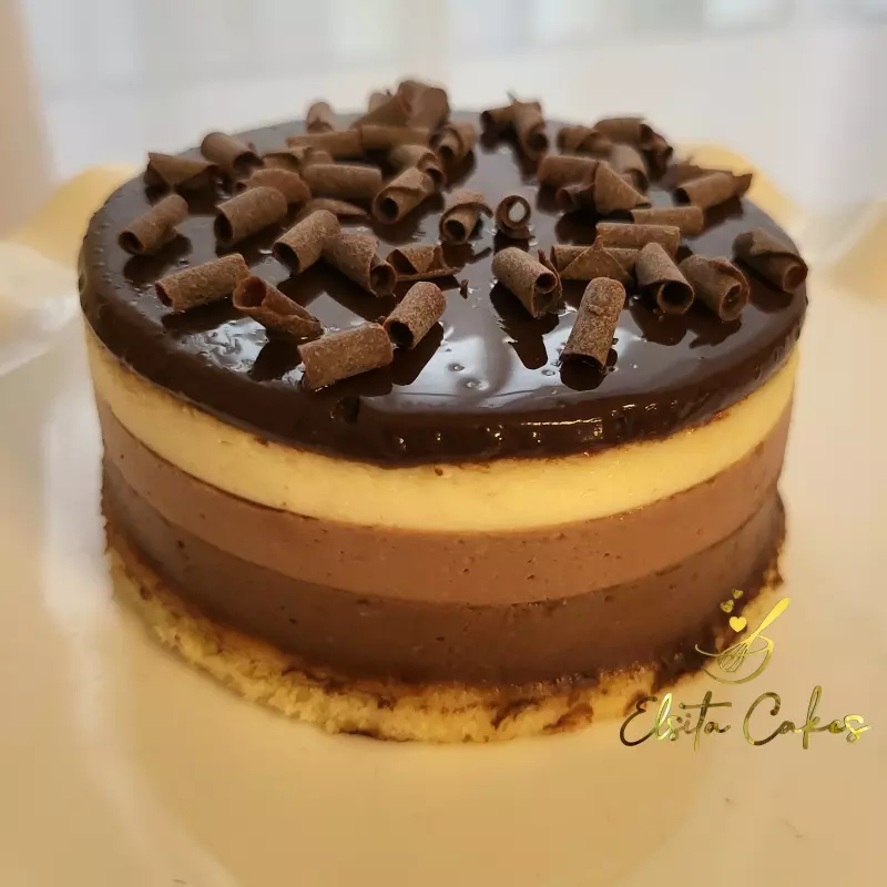 Semi frio 3 Chocolates