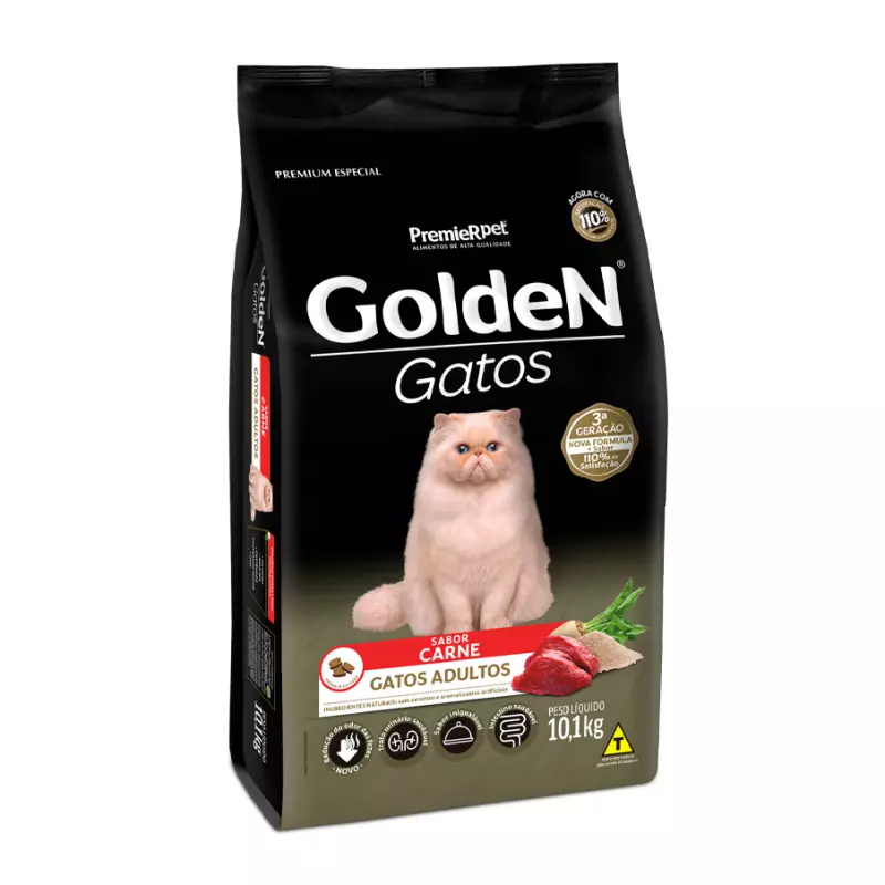 Golden Gatos Carne 10,1kg