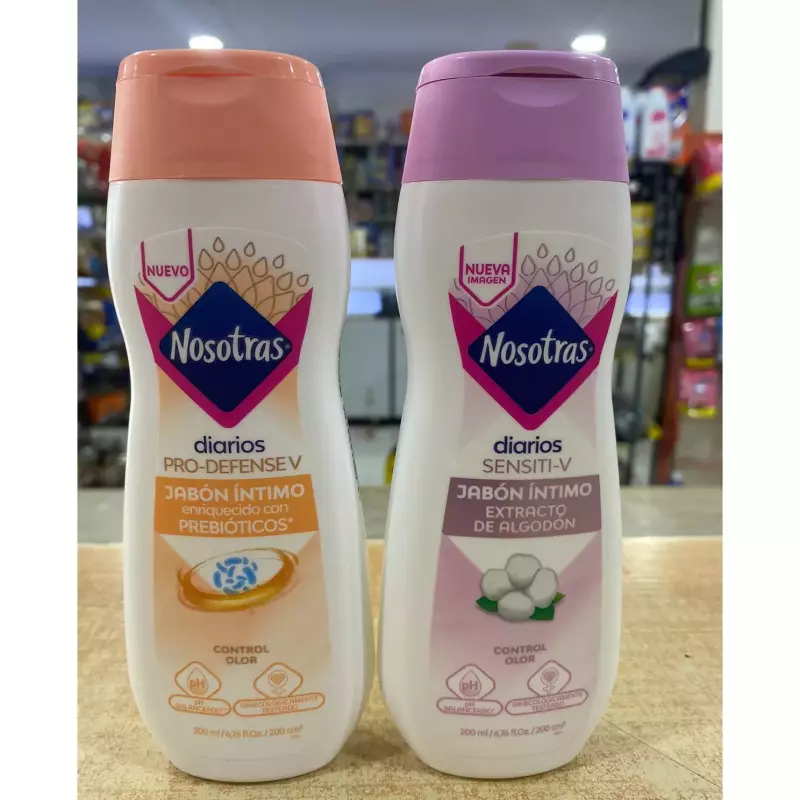 Jabón en gel íntimo nosotras