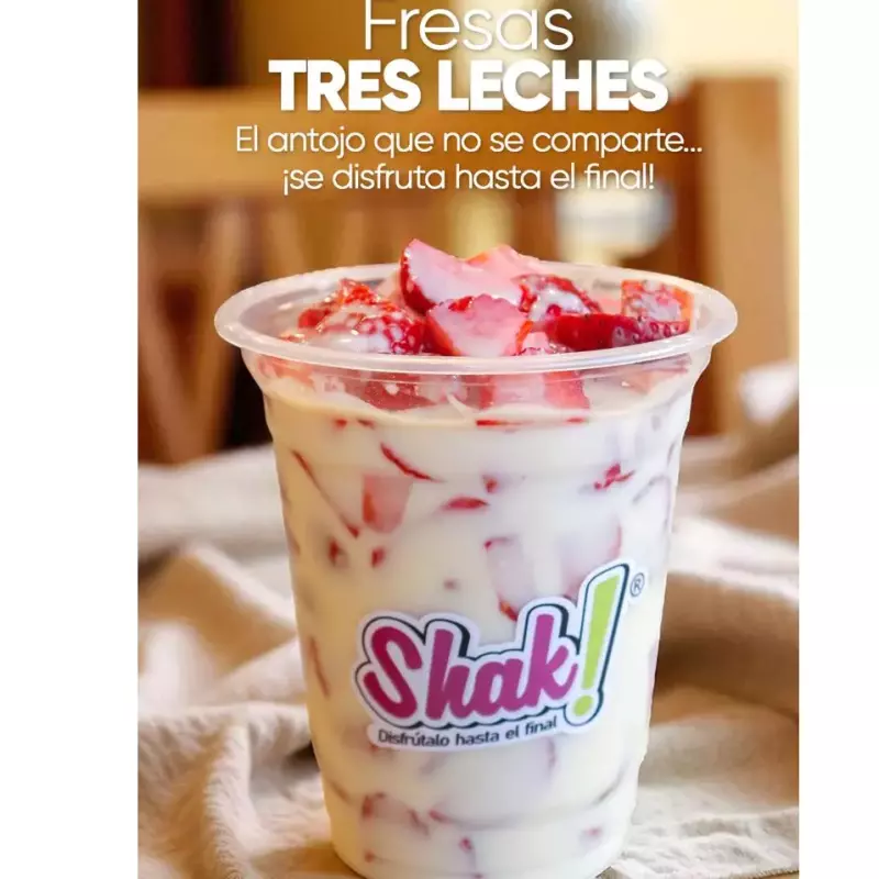 Fresas Tres Leches