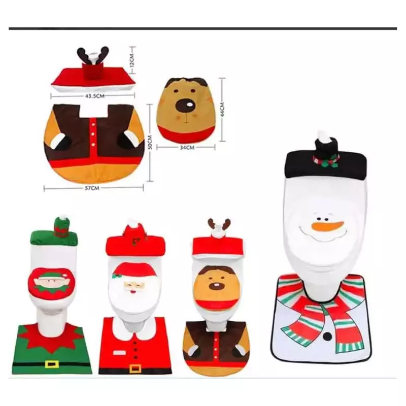 🦌SET DE BAÑO NAVIDEÑO🦌