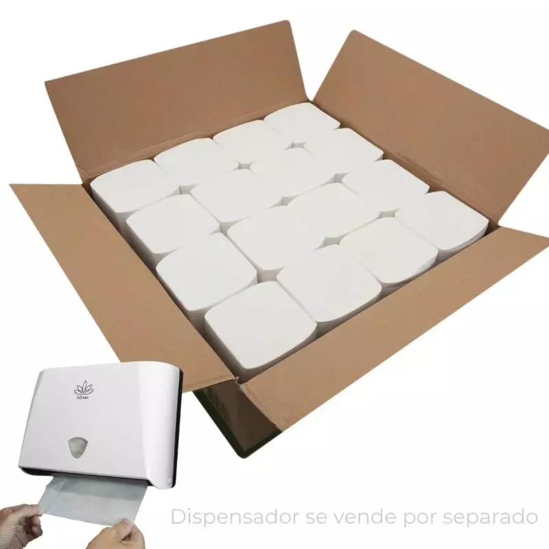 Papel Toalla Foliado 16 Pqts x 250H