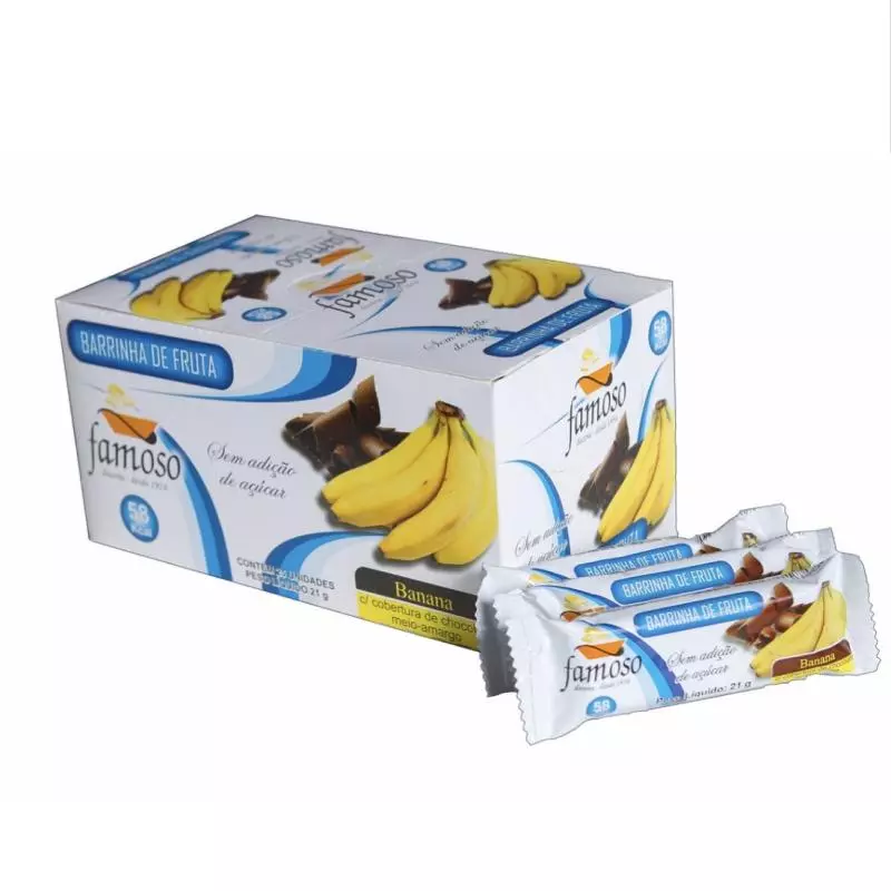 BARRINHA BANANA COB DE CHOC S AÇUCAR