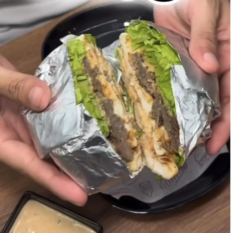 Keto burger