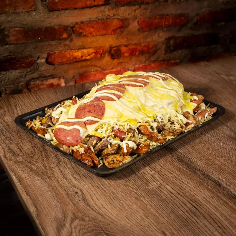 Salchipapa super salvaje