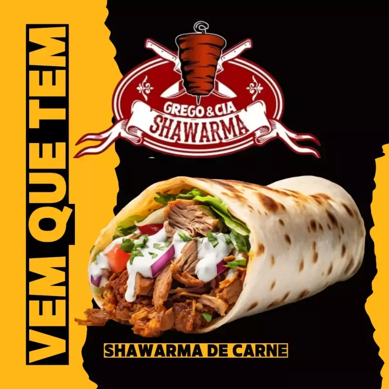 Shawarma de carne