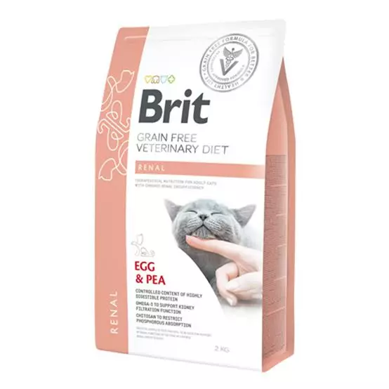 Brit V.Diet Cat Renal 2 KG