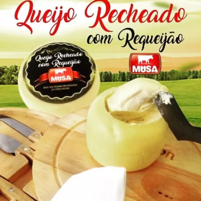 QUEIJO RECHE/MUSA /REQUEIJÃO 500G