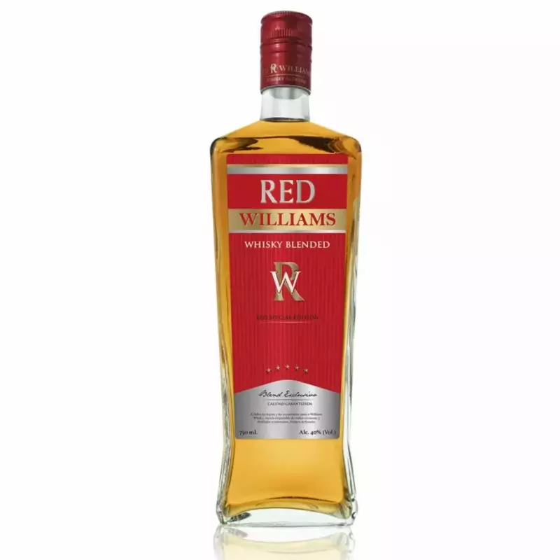 WHISKY RED WILLIAMS 750ML