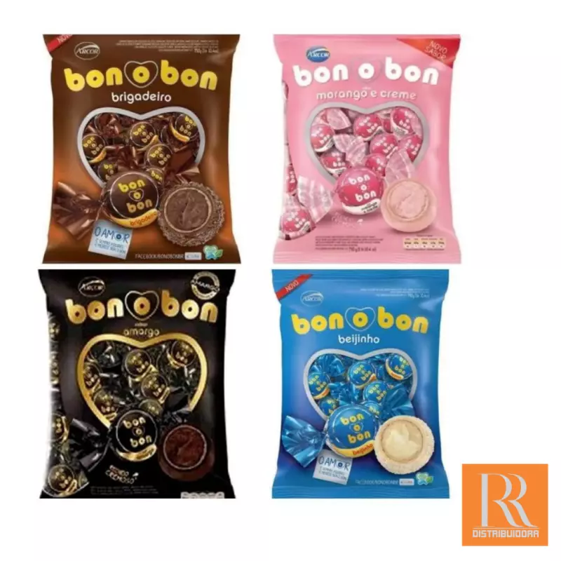 Bombom Bonobon Arcor Recheio 750g