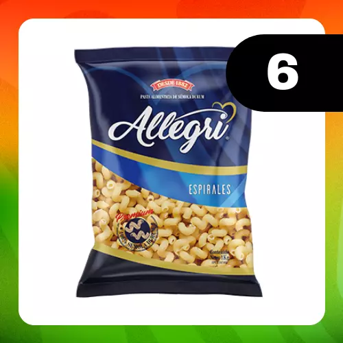 Medio Bulto Allegri Espirales 1kg