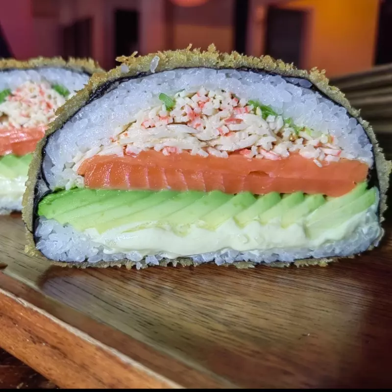 Sushi Burger Crunch