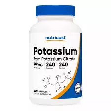 NUTRICOST POTASSIUM 240 CAPSULAS