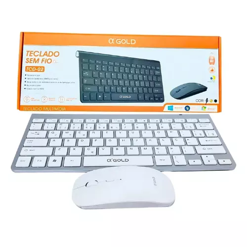 TECLADO GOLD S/FIO TCD-02