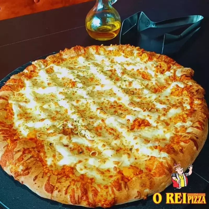 Pizza de Frango Com Catupiry