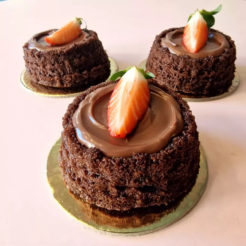 Chocolate and strawberry