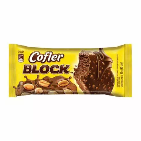 HELADO COFLER BLOCK PALITO 80G