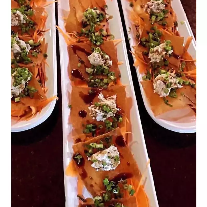 Canapé tartare de salmão 6un