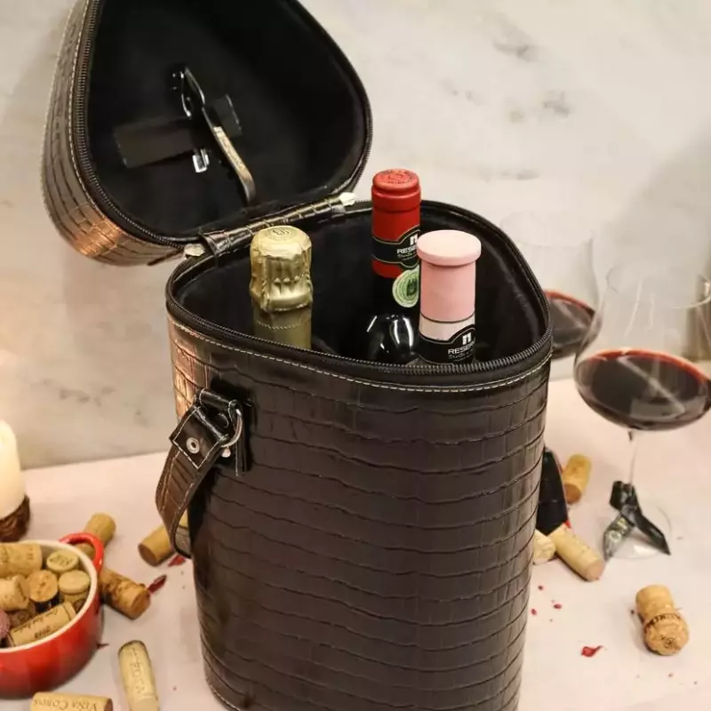 Bag Porta Vinhos p/ 3 garrafas